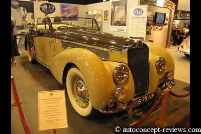 Delage D8-120 Cabriolet Vanvooren 1938